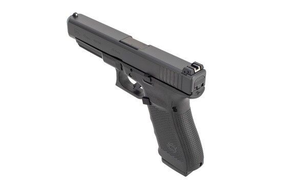 Glock 41 .45 ACP long slide pistol with adjustable sights for competition